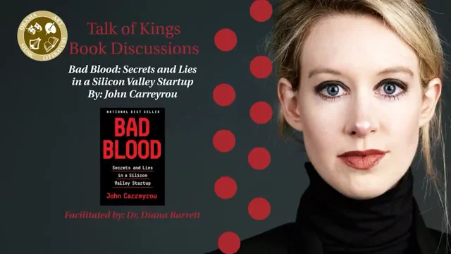 Elizabeth Holmes Bad Blood Book